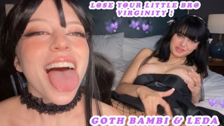 Perv Brother Fucks Goth Babes