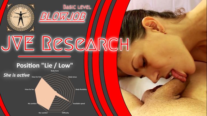 Pose &quot;Lie/Low&quot; - Blowjob. JVE Research