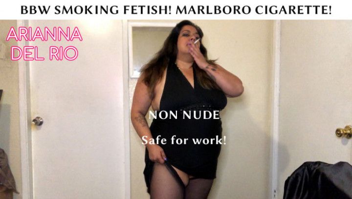 BBW Smoking in Tiny Dress -SFW