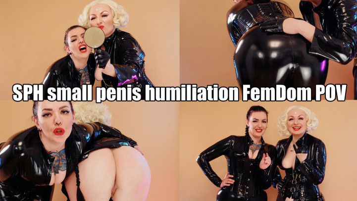 SPH - small penis humiliation FemDom vid