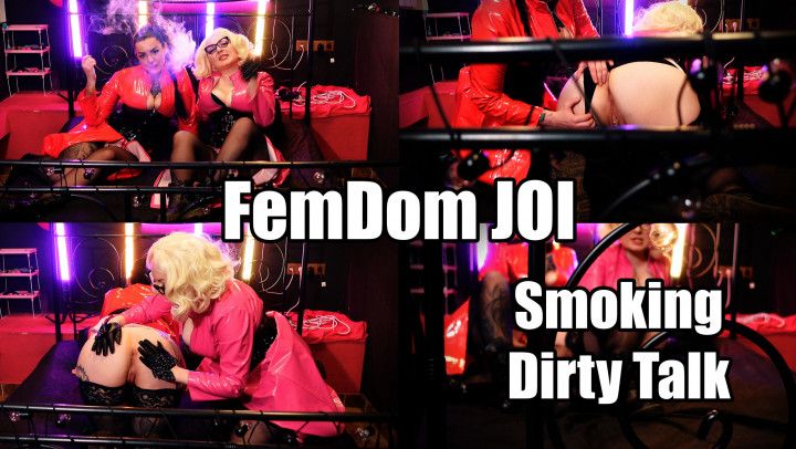 FemDom Smoking JOI