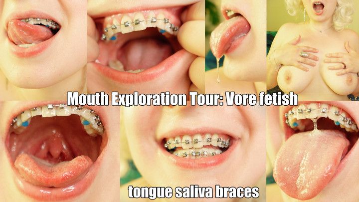 Mouth Exploration Tour Vore tongue brace