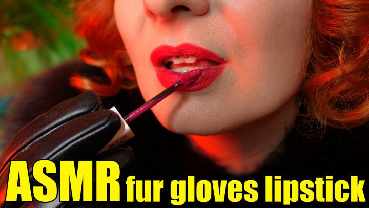 ASMR: lipstick fetish