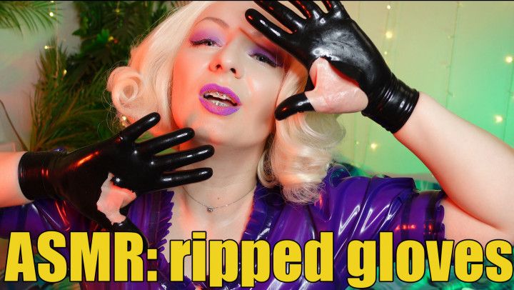 Latex Rubber RIPPED Gloves