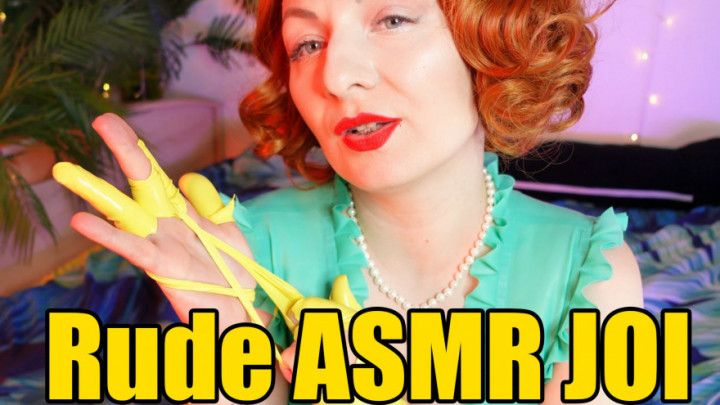 Ripped Latex Gloves. JOI ASMR