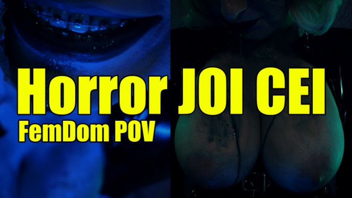 FemDom POV: Horror JOI CEI Chastity Strapon