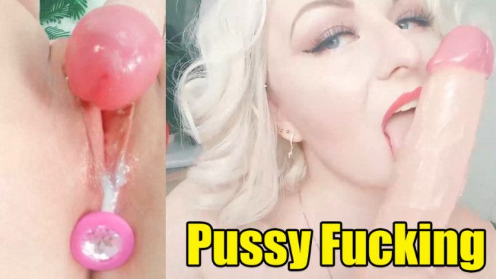 Pussy Fucking: Solo Masturbation