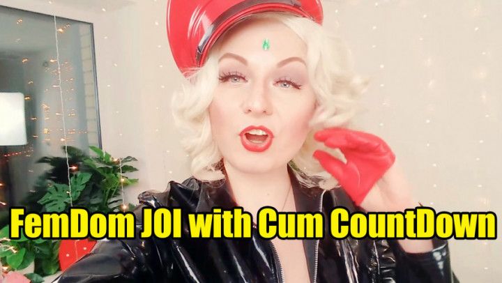 Rude FemDom JOI with Cum CountDown