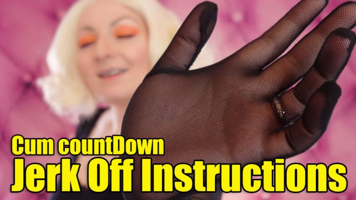 Jerk Off Instruction JOI woth Cum CountDown