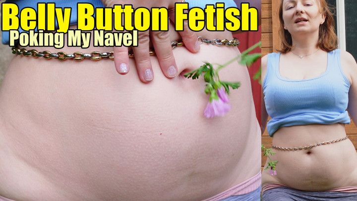 Belly Button Fetish: poke my navel til bellygasm