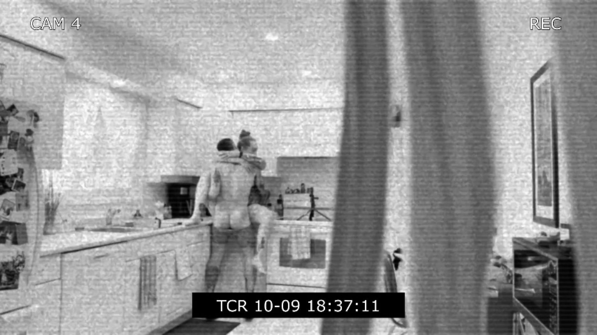 CAUGHT!!! ON SECURITY CAM