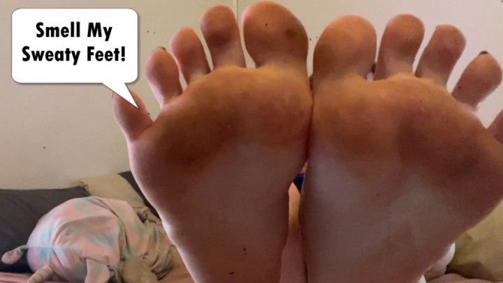 POV: Worshipping my Stinky Feet