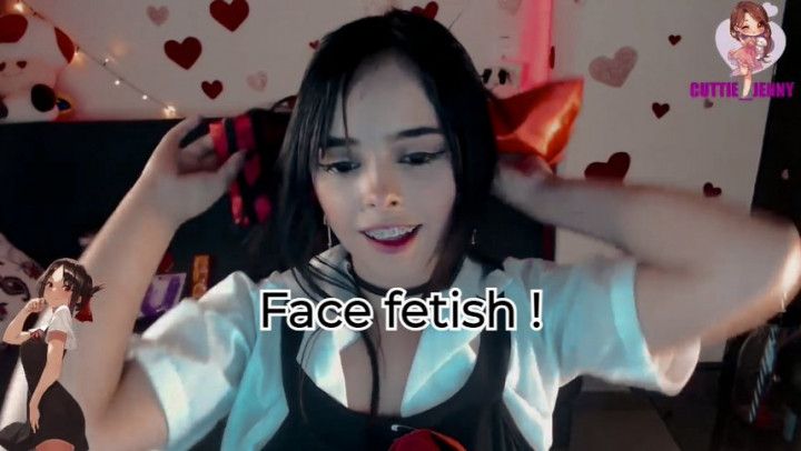 Face fetish Kaguya-san