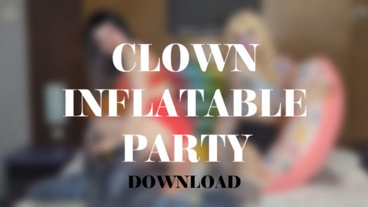 CLOWN INFLATABLE PARTY