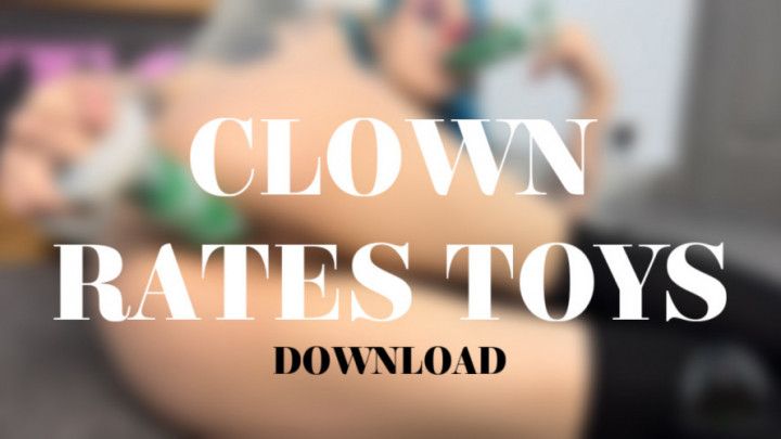 CLOWN RATES TOYS