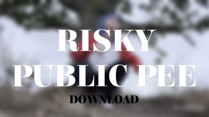 RISKY PUBLIC PEE