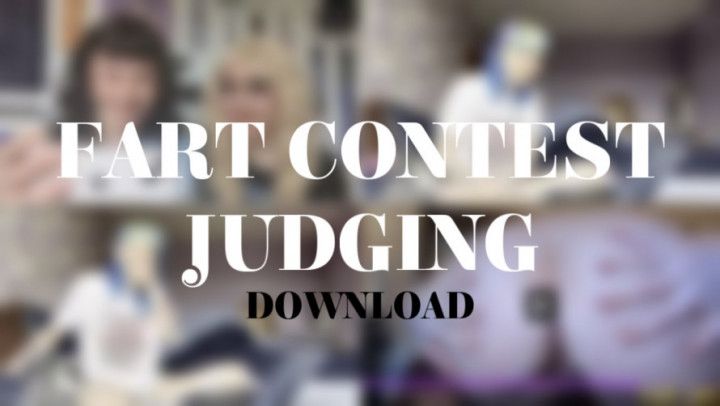 FART CONTEST JUDGING