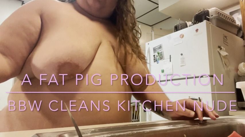 BBW CLEANS NUDE