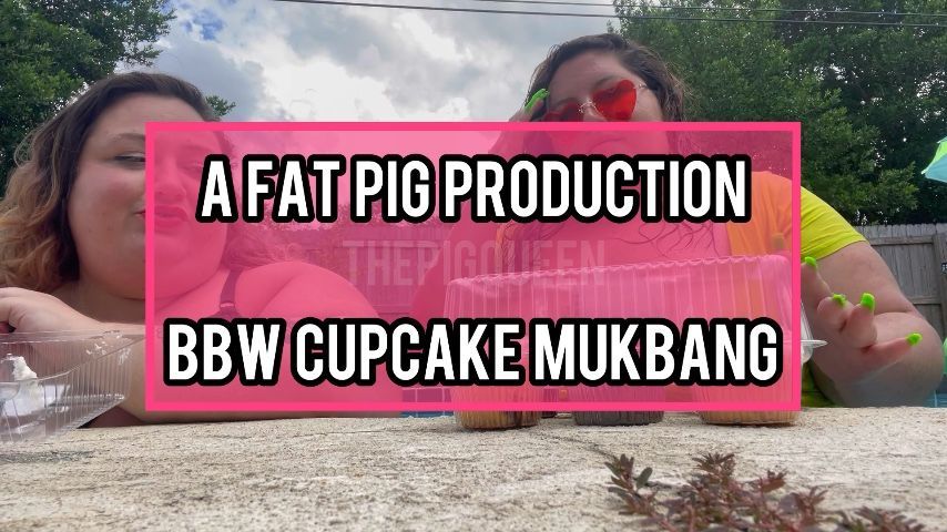 BBW CUPCAKE MUKBANG