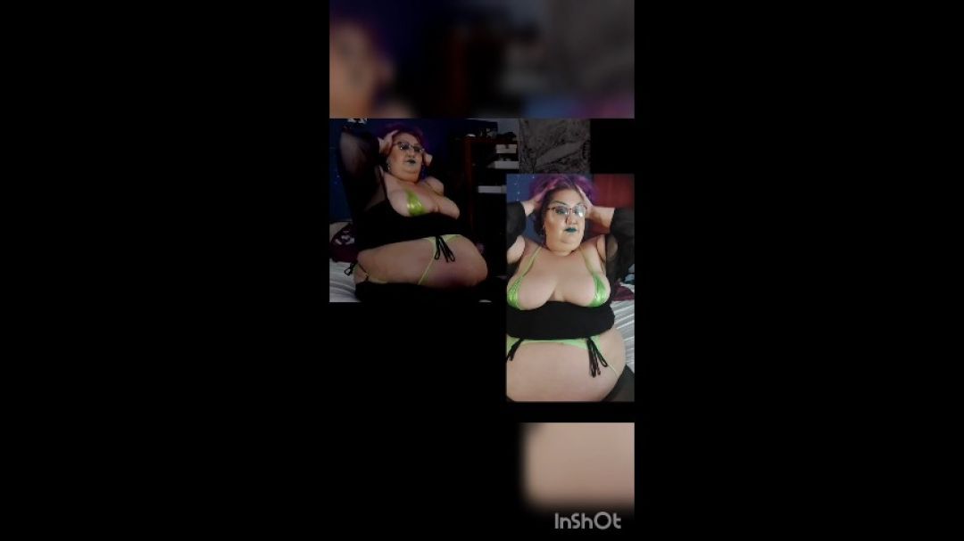 SSBBW Sensual Dance, Tease, and DILDO BJ