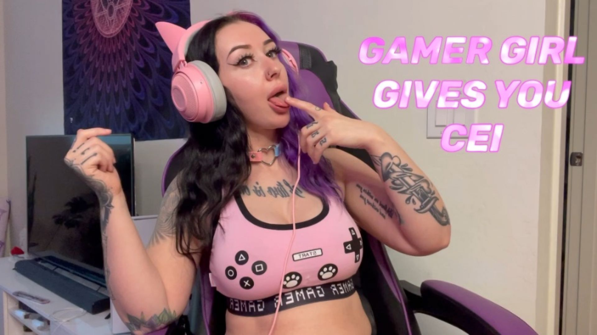 Gamer Girl Gives You CEI