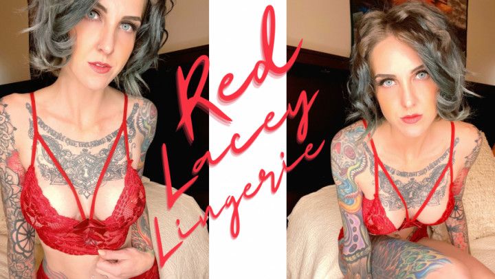 Red Lacy Lingerie