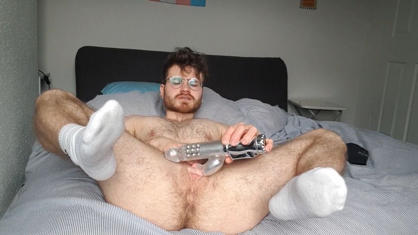 ftm playing with pussy and edging