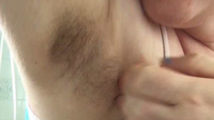 Worship hairy armpits bush breast milk