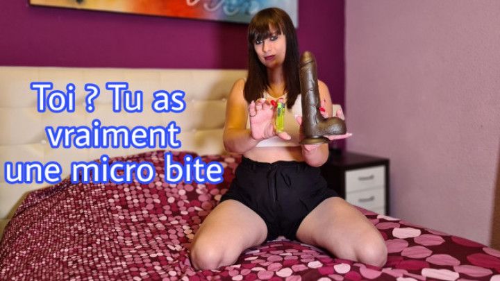 Tu n'as qu'une petite bite  JOI