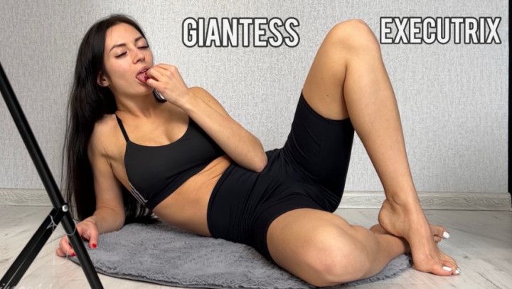 Giantess-executrixx swallows you alive