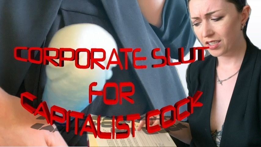 Corporate Slut 4 Capitalist Cock