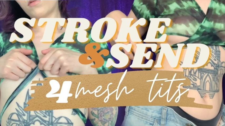 STROKE &amp; SEND 4 Mesh Tits