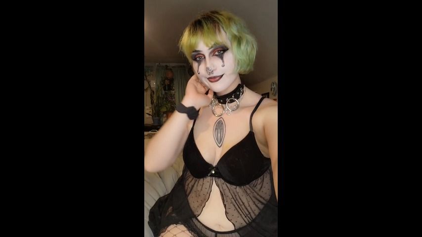 horny goth clown