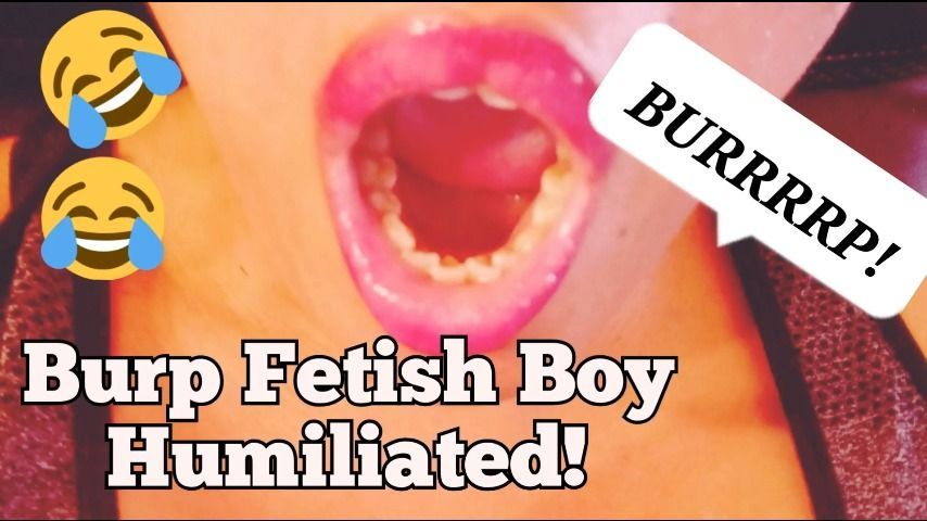 Burp Fetish Boy Humiliated At School