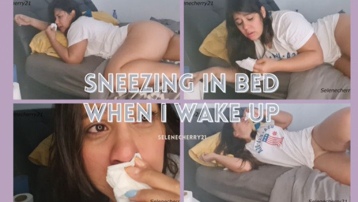 sneezing in bed when I wake Up| Real