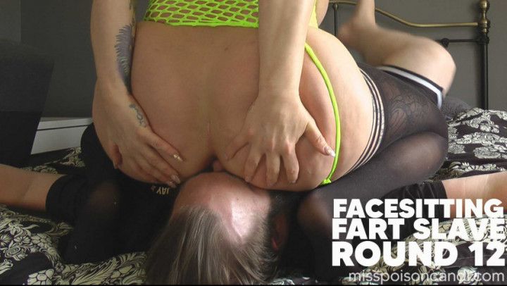 Facesitting Fart Slave Round 12