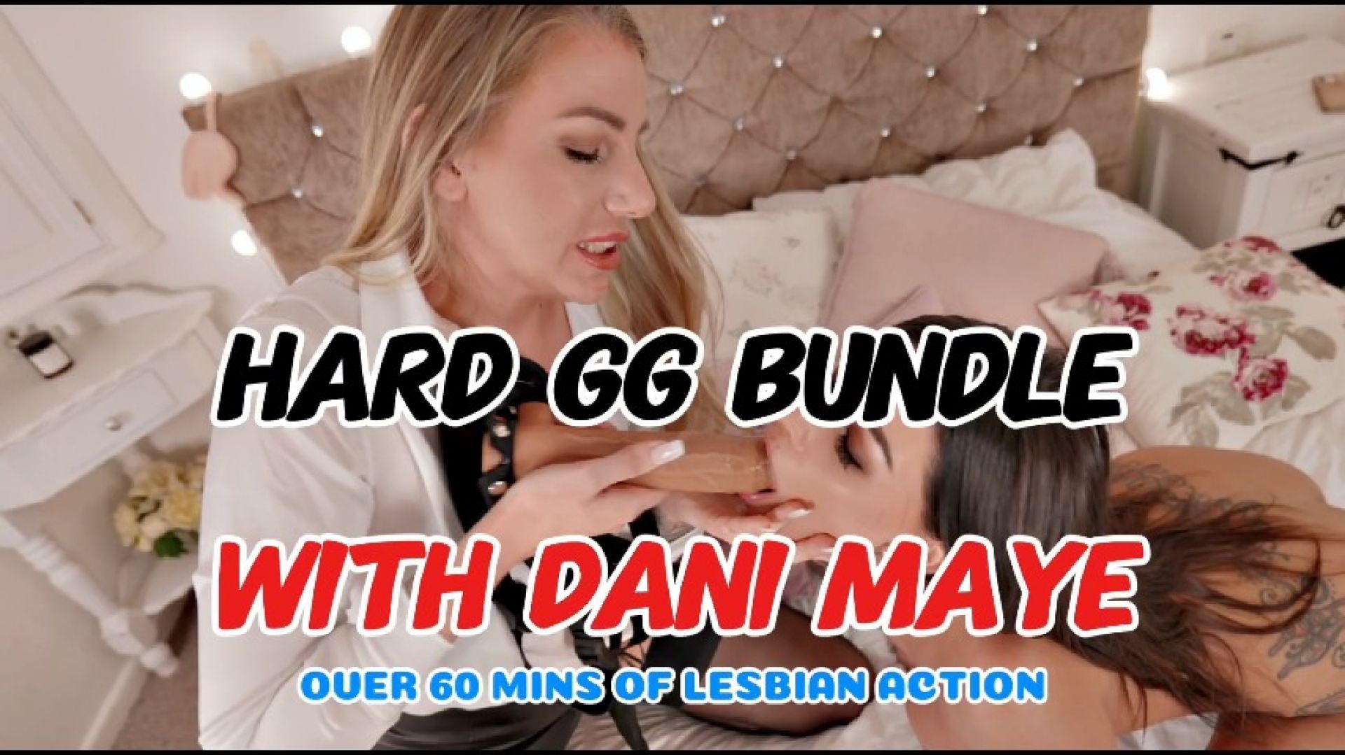 Lesbian bundle with Danni maye