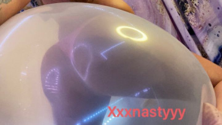 Clear Balloon Orgasms From Every Angle