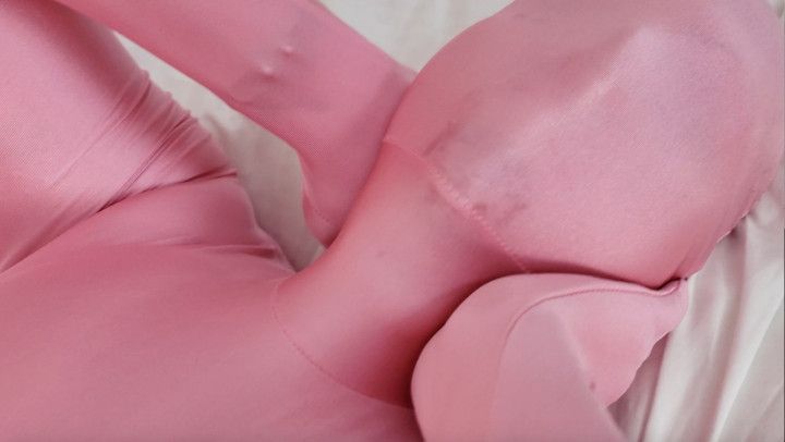 Showing Off My Tight Pink Zentai Suit