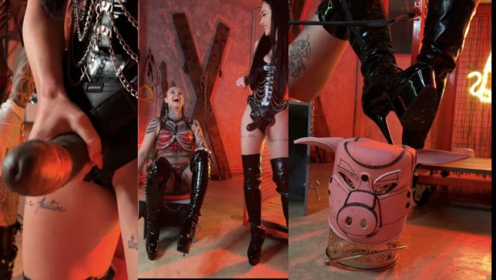 Humiliating in czech goddess in latex