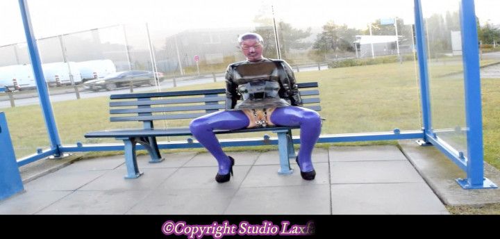 Latex Doll Pee Compilation in Public Part 8