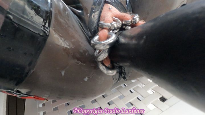 Pierced Latex Girl in Ishtar Leggings p5