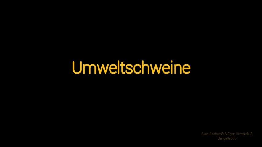 Umweltschweine Language: German