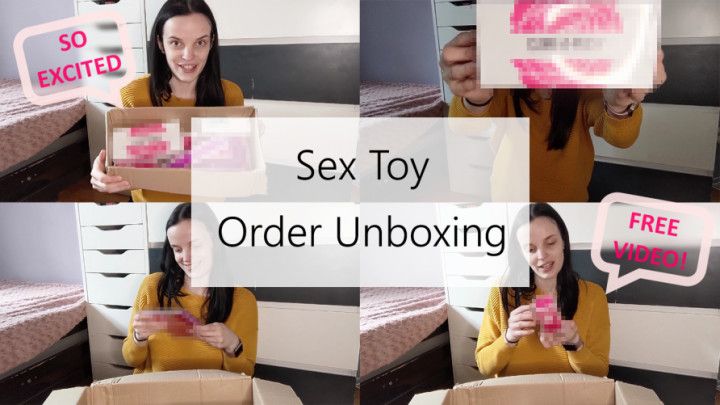 Sex Toy Unboxing