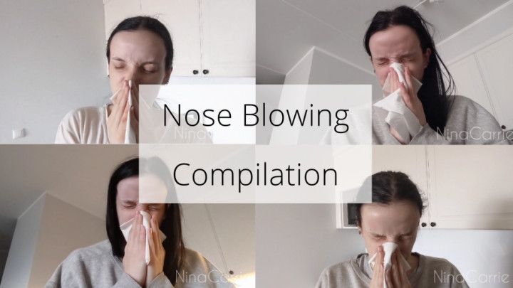 Nose Blowing Compilation