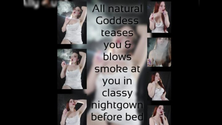 All natural Goddess teases you and blows