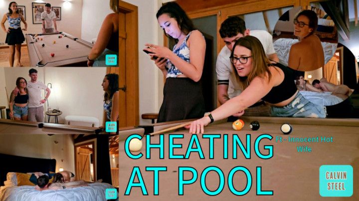 Innocent Hot Wife - Cheating at Pool