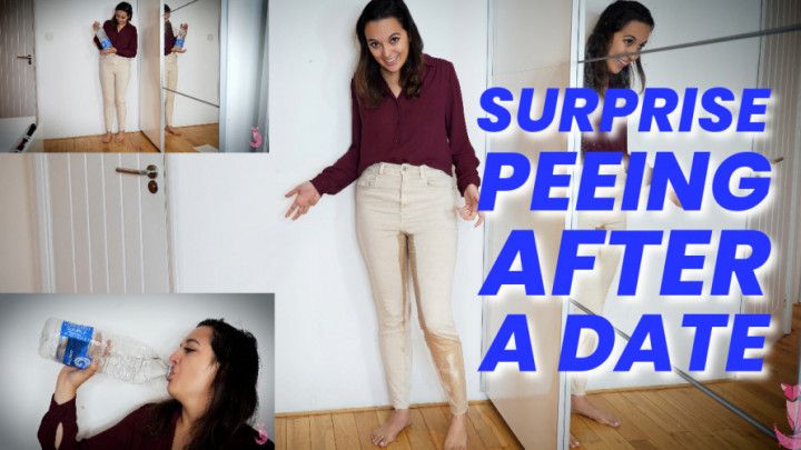 Surprise Peeing After A Date