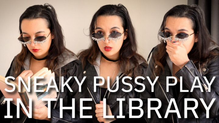 Sneaky Pussy Play In The Library