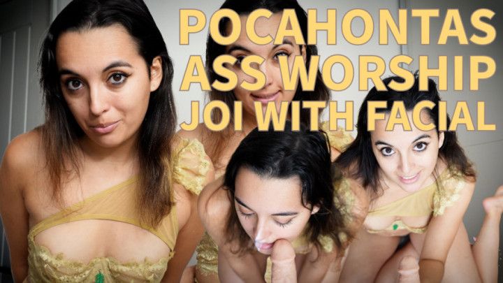 Pochahontas Ass Worship With JOI